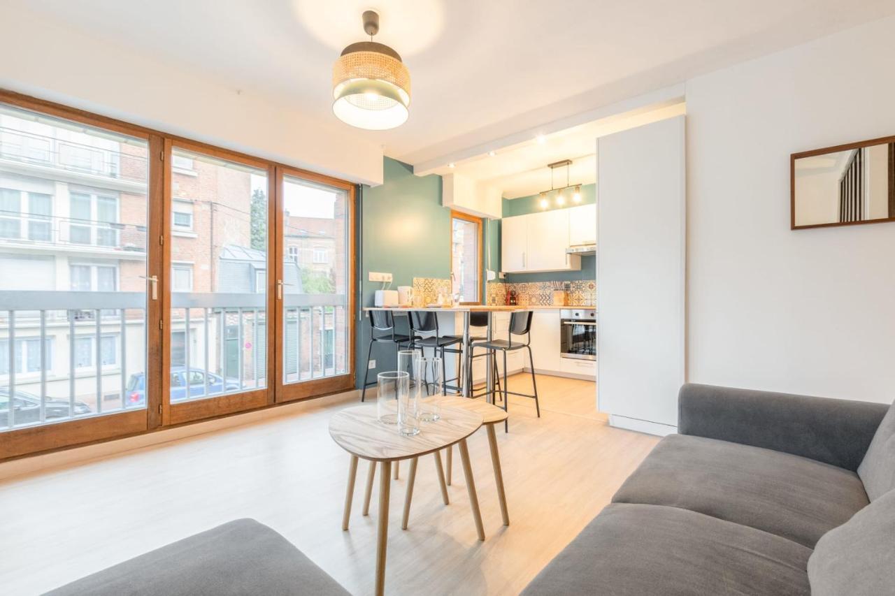 Lille Cormontaigne - Beautiful Apartment Bright And Equipped Parking ! エクステリア 写真